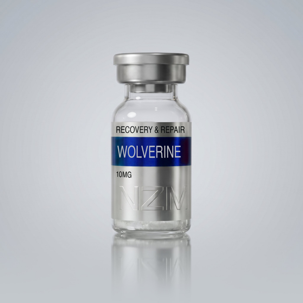 WOLVERINE - · 10MG BLEND: BPC-157 5MG · TB-500 5MG